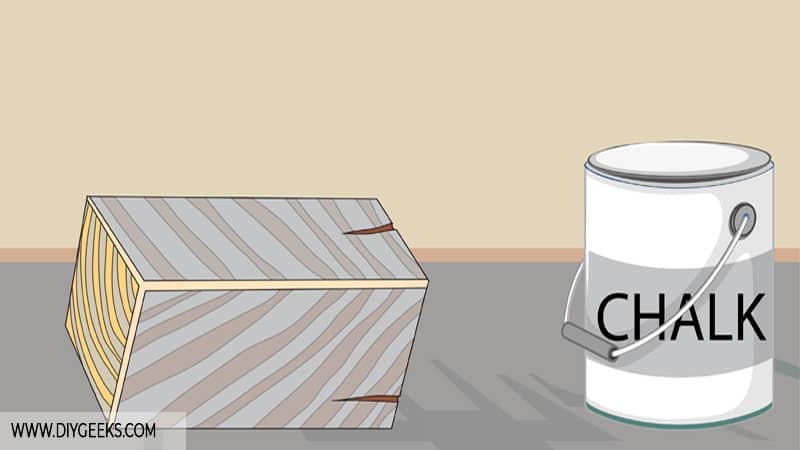 The first thing you need to do when painting over chalk paint is to inspect the chalk finish,