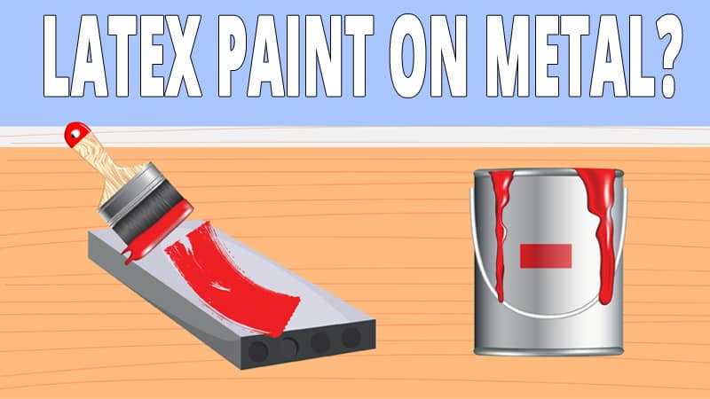 Before you learn how to apply latex paint on the metal you need to know if latex paint can be applied to metal.