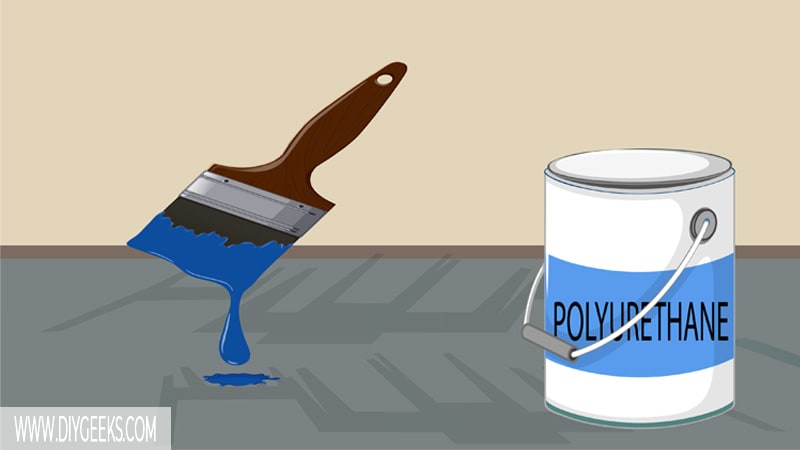 Here are a few steps that will teach you how to apply polyurethane on concrete.