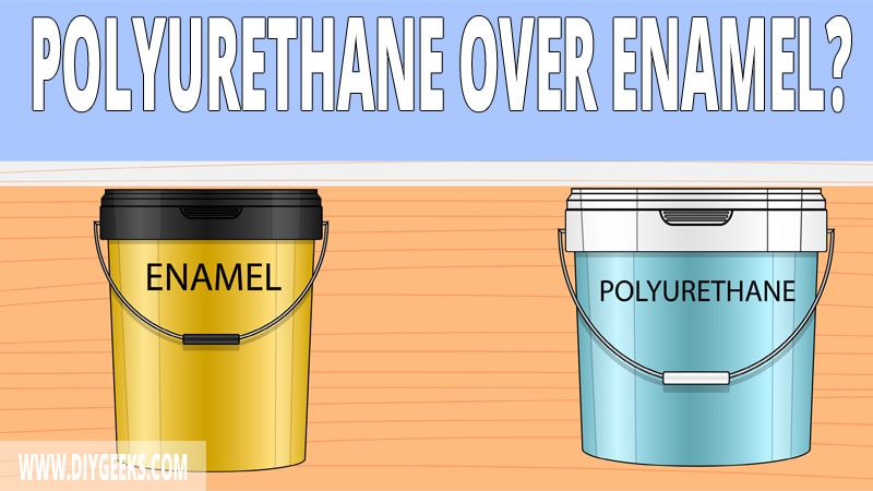 Applying polyurethane is easy, but applying polyurethane over enamel paint is harder. Check our 6 steps on how to apply polyurethane over enamel.