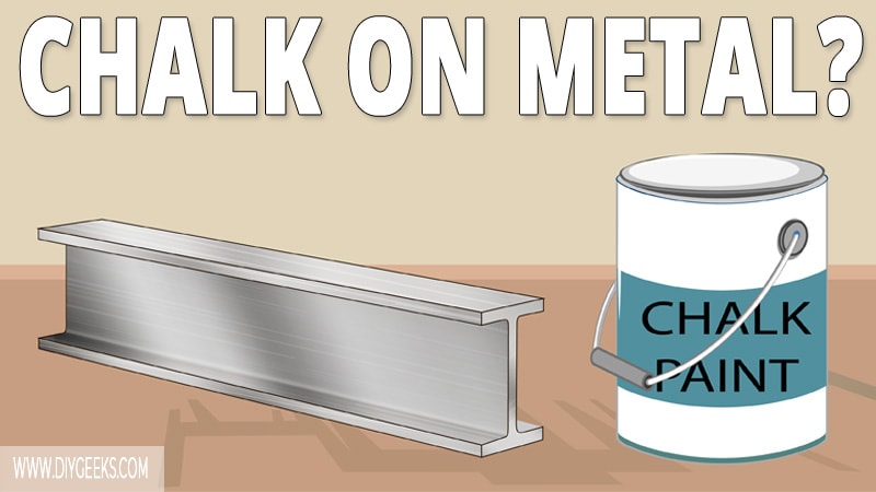 Most of the times chalk paint is used on wood surfaces. But, can you use chalk paint on metal? Yes, you can. Here are 5 steps on how to apply chalk paint on metal.