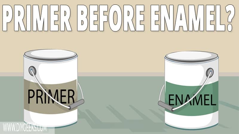 Enamel is known for its durability. So, does enamel paint need primer? Yes, it does. Primer will help the enamel to last longer, to stick better, and to create a smooth surface.