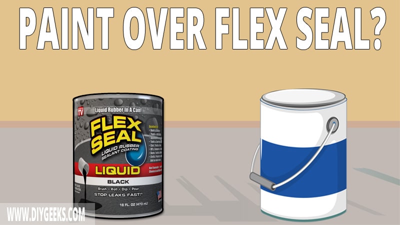 Most people don't know if you can paint over flex seal or not. We have explained all the things you need to know when it comes to flex seal products and painting over them.