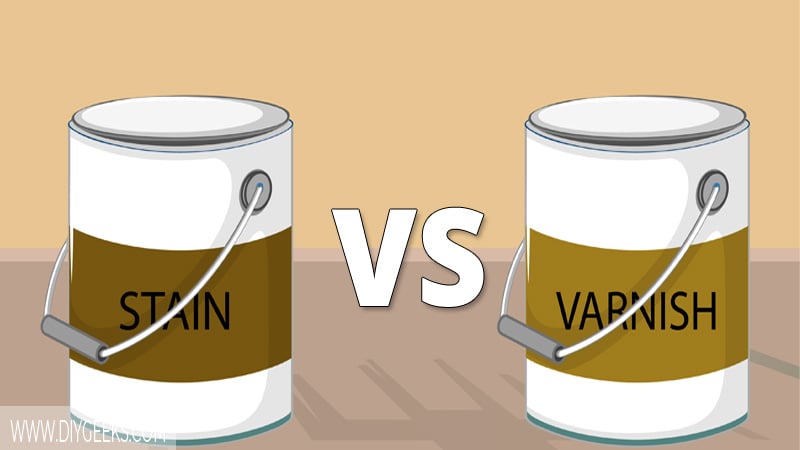 Most people don't know the difference between varnish vs stain. So, what's the difference? We explained it here.