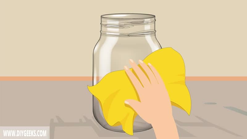 Clean The Glass Jar