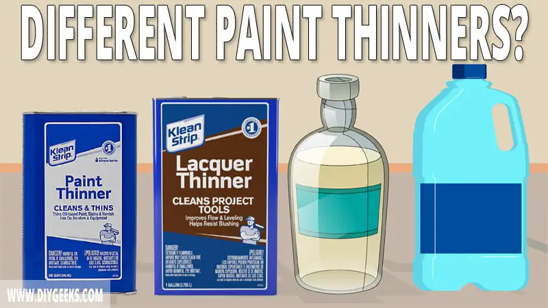 If you want a thinner coat of paint, you have to thin the paint. To thin the paint, you need to use a paint thinner. Here are some different types of paint thinners that you can use.