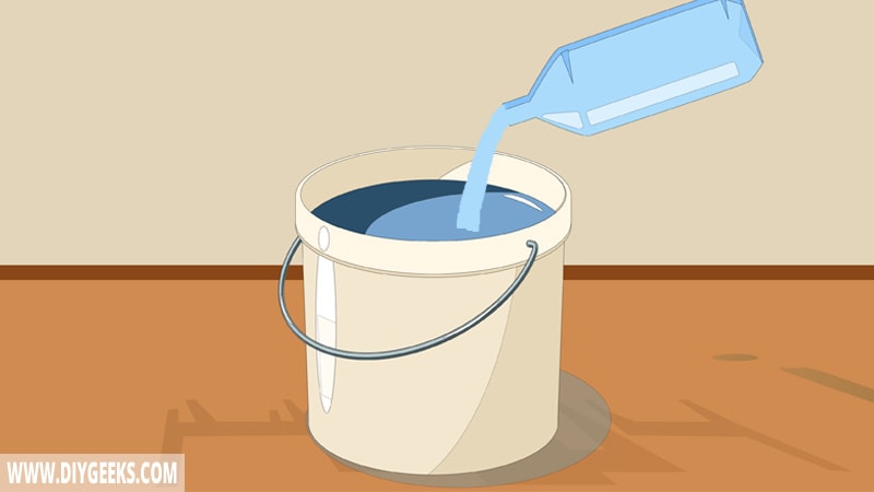 Measure and Pour The Needed Amount of Paint Thinner