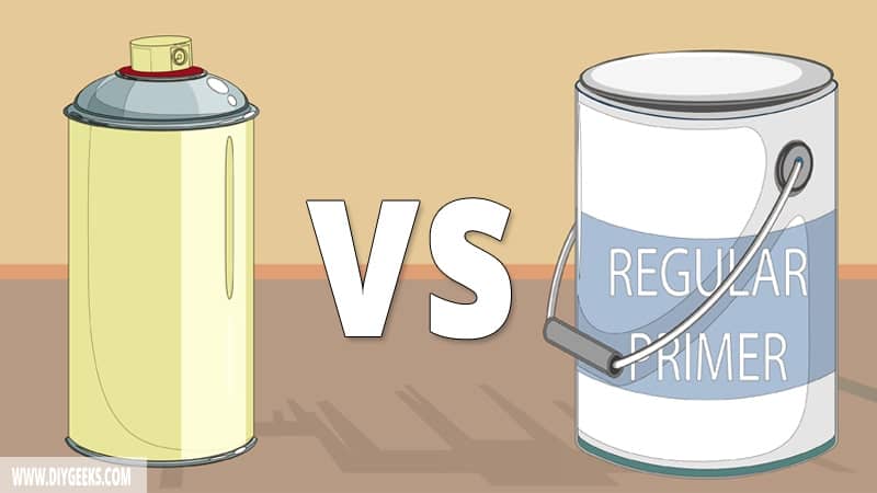 There are a lot of different types of primers. So, what's the difference between self etching primer vs regular primer? The self etching primer is mostly made for metal, while the regular primer is made for wood.