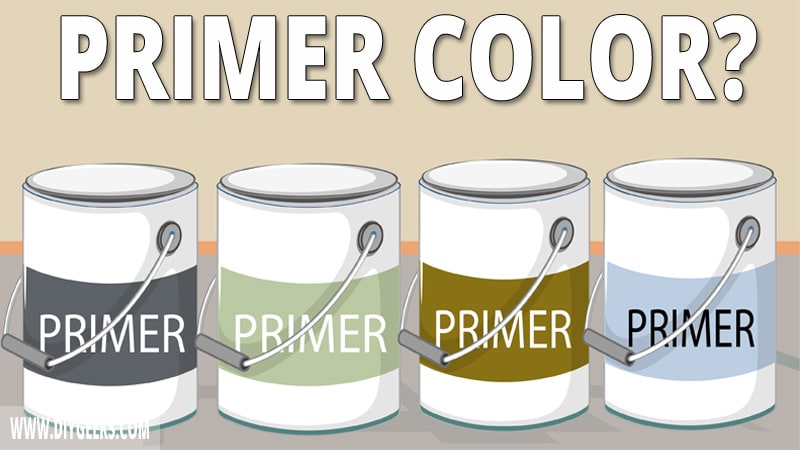 You don't want the color of your paint to interfere with the color of your primer. So, what color of primer should you choose? It depends on the paint color. It's advised to choose a black primer for black paint, and a white primer for white paint. But, this isn't necessary.