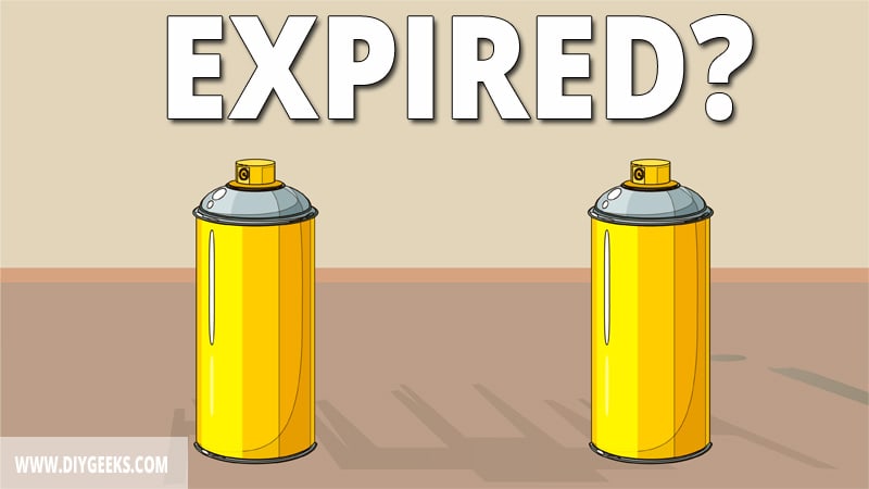 Does spray paint expire and can you use expired paint? We have explained it all in our post.