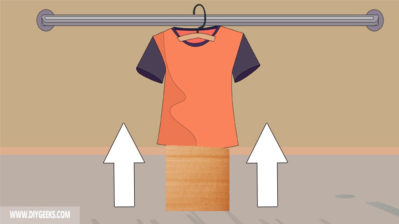 Put a Cardboard Between Each Side Of The Fabric