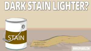 Sometimes you want to change the stained wood color. So, here's how to make dark stained wood lighter. Check it out!