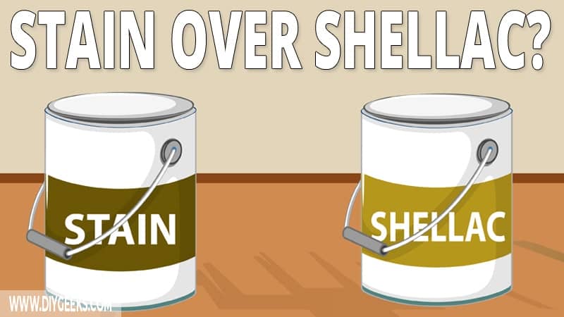 Can you apply stain over shellac? Does stain stick to shellac? We explained this and a lot of other things you should know.