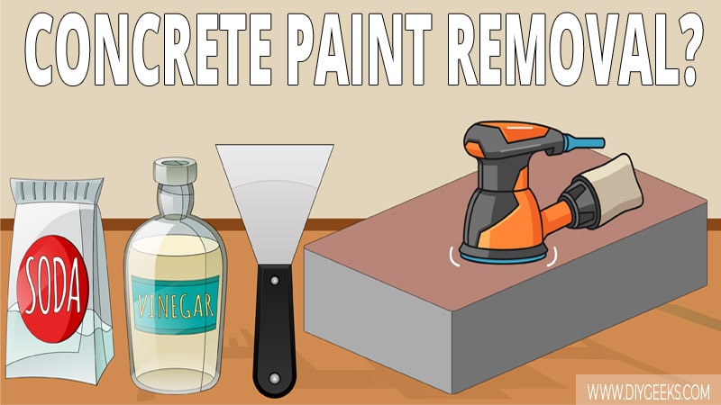 Removing paint from concrete isn't hard, you just need the right methods. Here are 9 methods on how to remove paint from concrete, You can use these methods for oil-based paints, water-based paints, and spray paints.