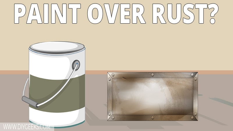 If a metal surface has rust, can you paint over it? You can paint over rust as long as you remove rust first.