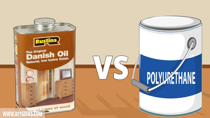 What's the difference between danish oil vs polyurethane? The main difference is that danish oil is a penetrating oil, while polyurethane stay on top of the surface.