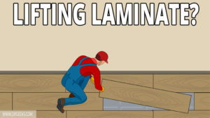 Fixing a lifting laminate isn't hard, but you need to know the cause of lifting. Here are 4 example on how to fix lifting laminate floors.