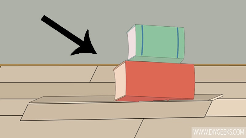 Placing a Large Object on The Buckled Floor