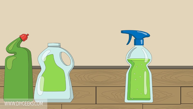 Prep and Mix The Cleaning Solution