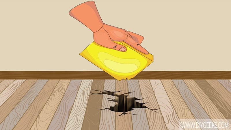 Repair Dents and Gouges In The Floor