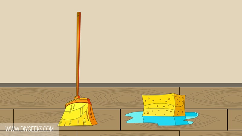 Sweep and Vacuum The Laminate Floor