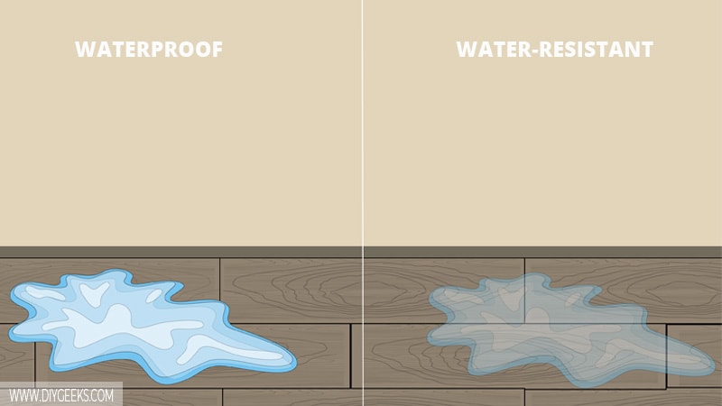 Waterproof vs Water-Resistant Floorings