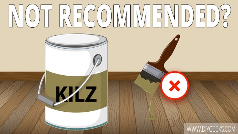 Kilz is a great primer, but it's not recommended for flooring. Why is kilz not recommended for flooring? It's because it doesn't have a glossy finish and won't protect your floor.
