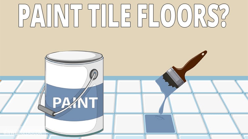 Tile floors are a great flooring option. But, after a while, the tile floors look will get old and you should re-paint them. So, how to paint tile floors? To paint tile floors you need to clean, sand, and repair tiles first then use floor paint.