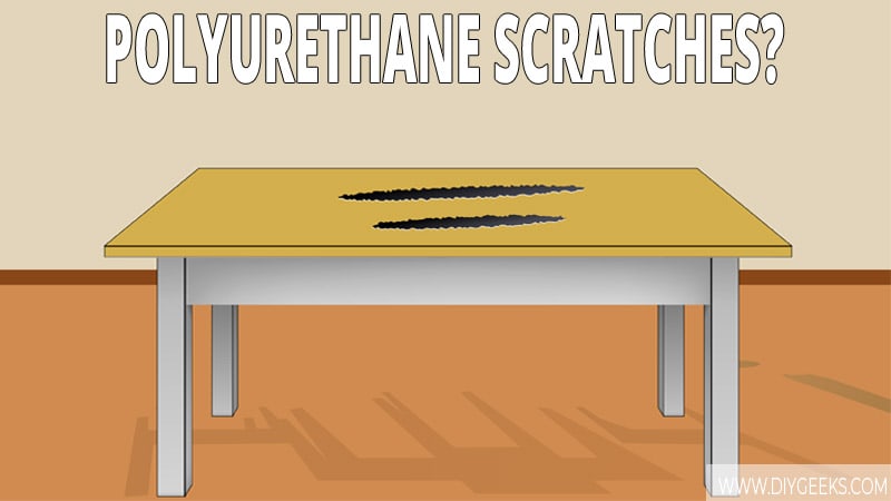 Here are 3 methods that you can use to fix scratches on a polyurethane finish. The method you use varies on what type of scratch it is.