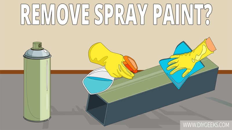 Removing spray paint from metal can be hard. Spray paint is known for its adhesive features. So, how to remove spray paint from metal? You can remove it by sanding or by using a chemical paint stripper.