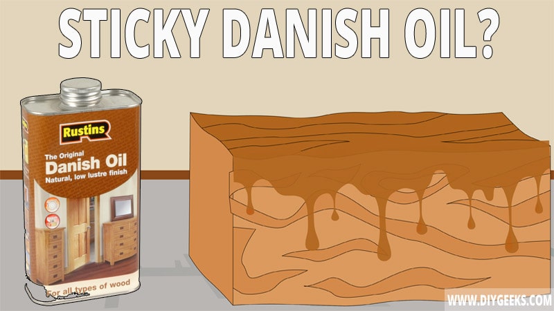 If your danish oil finish has turned sticky, don't worry. Here's how to fix sticky danish oil. You can fix it by using a hairdryer, or mineral spirits, or by removing and re-applying the danish oil.
