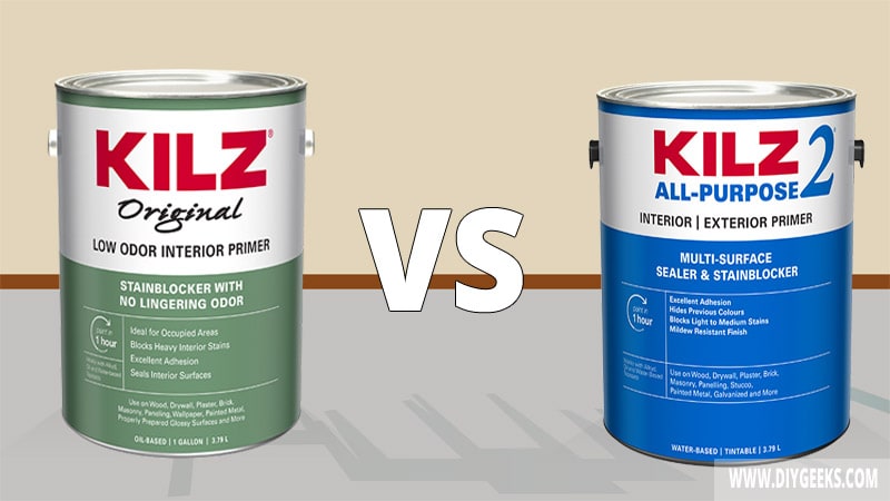 Kilz original and kilz 2 are two primers that are used to prevent moisture from affecting the surface. So, is there a difference between kilz original and kilz 2?