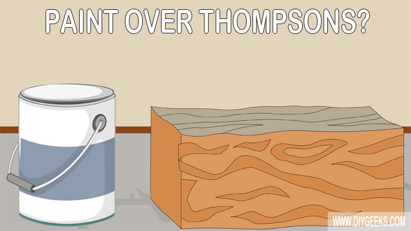 You can paint over most paints, but can you paint over Thompson's water seal? You can if you sand or remove the water sealer first. Here are 5 steps on how to do it. 