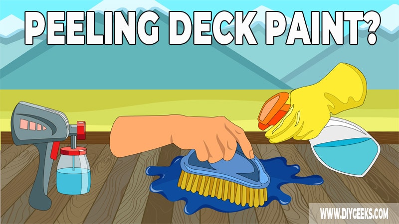 How to Paint a Deck with Peeling Paint?